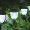 AOSEA 12000K 10 Pack Solar Lights Outdoor IP65 Waterproof,LED Solar