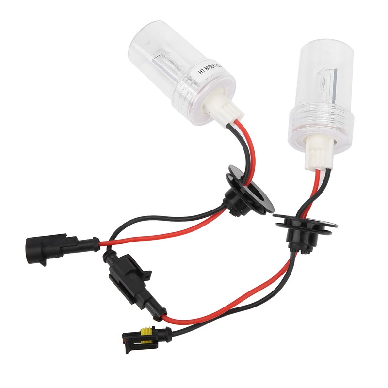 2Pcs Headlight Xenon Bulbs HID Lamp Replacement 100W 8000K H1