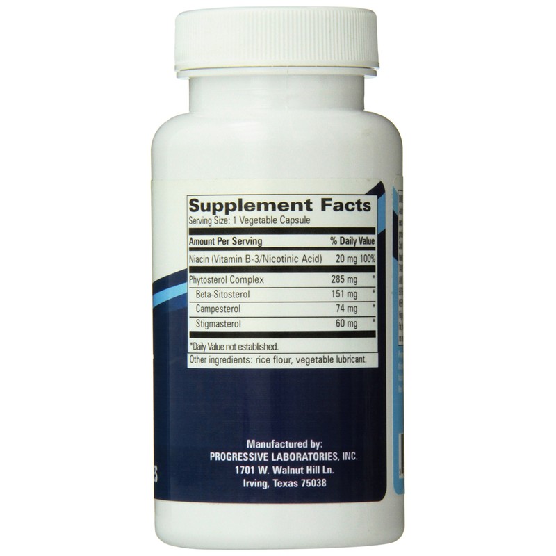 Progressive Labs Phytosterol Complex Supplement, 90 Count