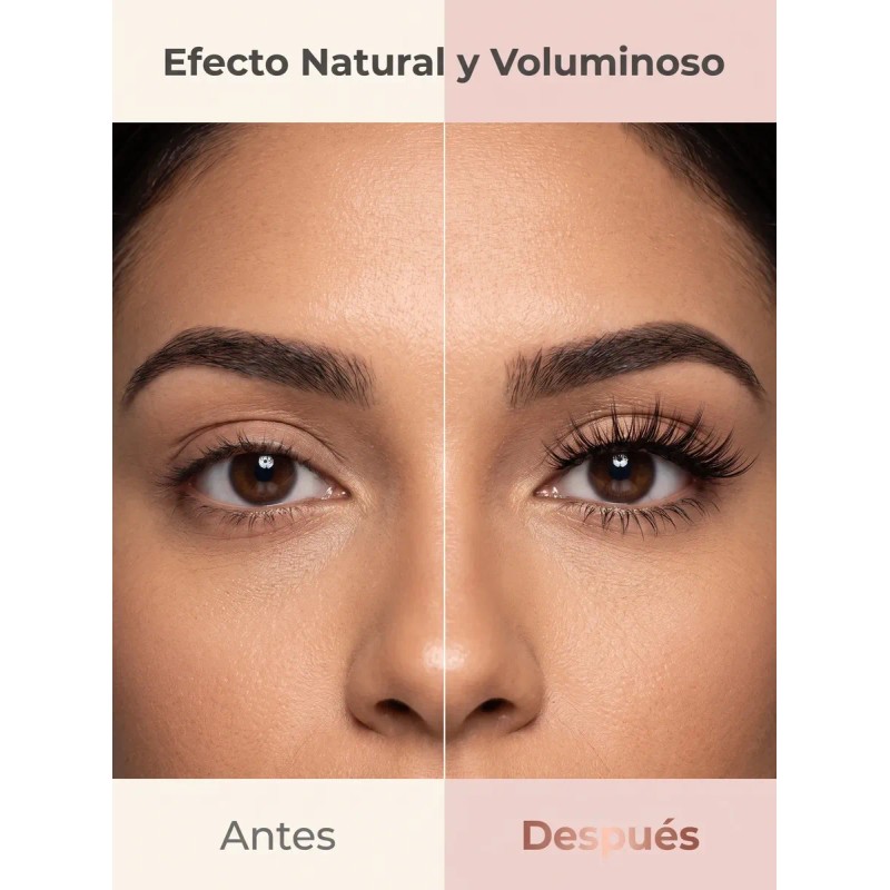 Kit De Pestañas Magnéticas Con 2 Pares De Pestañas Natural