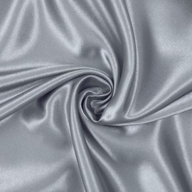 Set of 2 Pillow Covers, Double Sided Silk Texture, Reduces Friction, Gentle on Sensitive Skin, Hair and Odor Resistant, Anti-Mite, WGWJM Artificial Silk, Glossy Pillow, Washable, Four Seasons