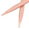 250Pcs Horseshoe Nails Copper Plating Shoeing Nails with Plastic Box