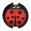Smart Charms 3D Soft Rubber Stethoscope ID Tag (Ladybug)