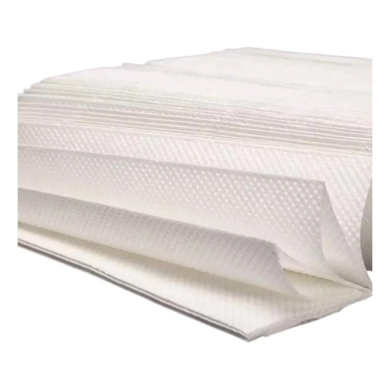 Toalla Interdoblada Tip Sanitas Blanca Resistente Eco 2000pz