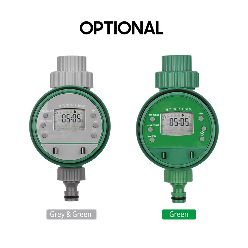Lepmerk Digital Automatic Watering Timer Programmed Garden Irrigation Timer Battery