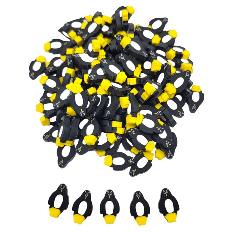 Cool Penguin Shape Rubber Mini Erasers (144 Pack) Home School