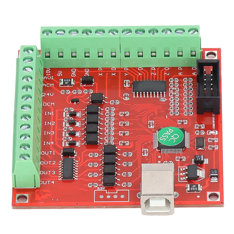 Motion Controller Card Breakout Board 100Khz USB Interface for CNC