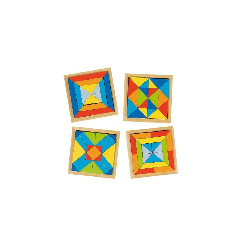 Goki 57572 World of Shapes Puzzle I, Mixed