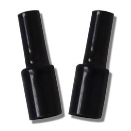 TentSpares - Universal 8.5mm Metal Fibreglass Tent Pole Nipple Ends, Tent Accessories - Colour May Vary (Pack of 2)