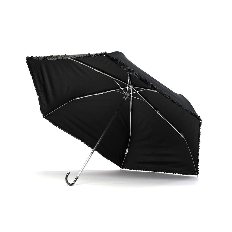 Nifty Colors 2354 OF Folding Umbrella, Blackout Ruffle Mini