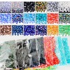 5600pcs Resin Flatback Rhinestones for Crafting, Transparent Crystal 3mm SS12