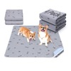 Washable Pee Pads for Dogs, 4Pack Reusable Puppy Training Pads
