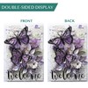 Welcome Garden Flag Spring,Summer Garden Flags for Outside 12x18 Double