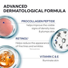 Uriage Age Absolu Crema antiedad 50ml - Booster procolágeno x6 con Retinol, Ácido Hialurónico, vitaminas C y E. Reduce visiblemente las arrugas. Paten