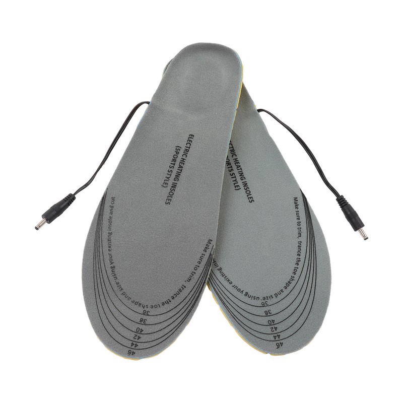 Heated Insoles USB Rechargeable Eletric Foot Warmer for Outdoor Hunting