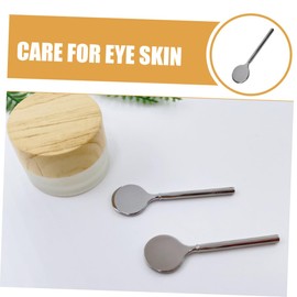 Outanaya Skin Care Spoon Zinc Alloy Facial Mask Applicator Multi-functional Beauty Tool for Eye Creams and Face Masks Long for Diy Skincare Applications