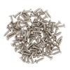100PCS Guitar Pickguard Screws Metal Guard Plate Mounting Screw Electric