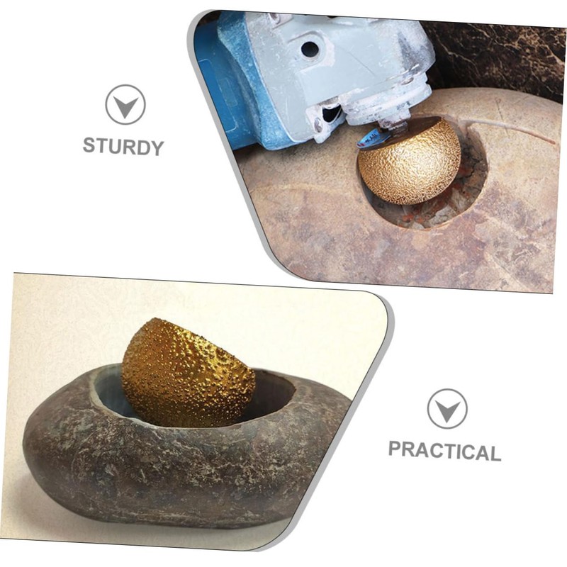 BESPORTBLE Sphere Rotary Burr for Angle Drills Diamond Polishing Tool