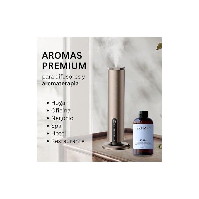 LUMARA | Aceite Aromático para Difusor | Aroma Amaderado Especiado