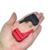 Red & Black Magnetic Test Probe Tip Adaptors - CAT