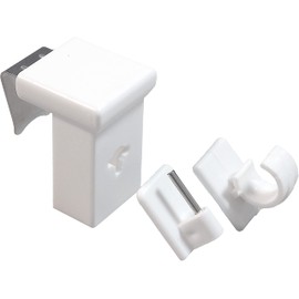 Window hooks/decorative hooks/window clip/clamp supports for curtain rods or window decorations with interchangeable attachments (10)