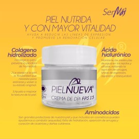 Piel Nueva Kit Crema De Día Fps15 + Crema Células Madre Vegetales