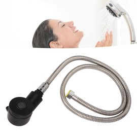 Salon Shampoo Bowl Sprayer Anti Leakage Good Sealing Electroplating Sprayer Head Hose Set for Barber Shop
