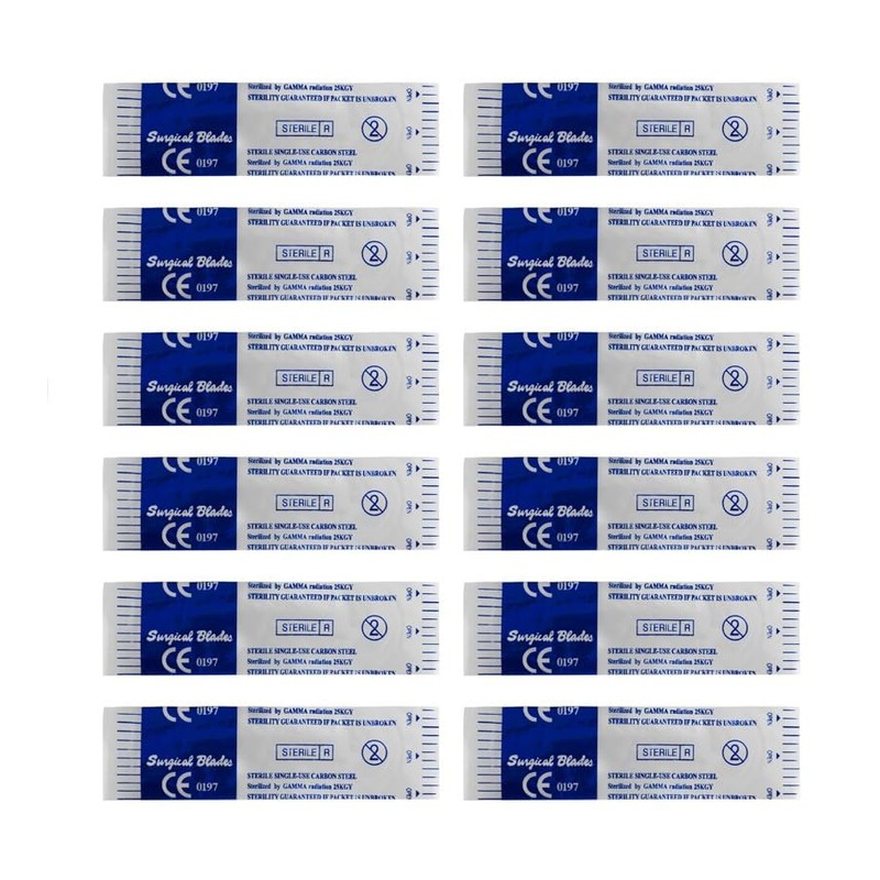 25 Pcs Scalpel- Edges Scalpel Handle No 3 Surgical_ Baldes