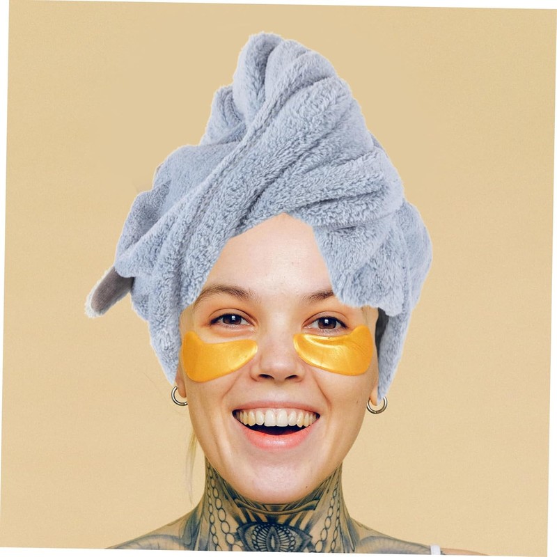 Toalla de Microfibra Diseño de Dibujos para Secar el Cabello,