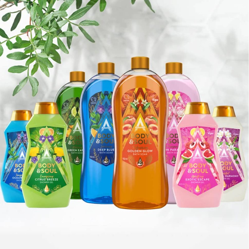 Astonish Astonish Body & Soul Blissful Botanical Harmony Shower Gel