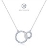 BlingGem Necklace for Women 925 Sterling Silver Cubic Zirconia 2