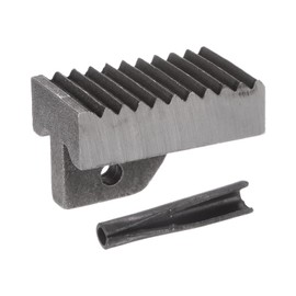 sourcing map Pipe Wrench Heel Jaw with Pin Assembly 24" Wrench Replacement High Carbon Steel