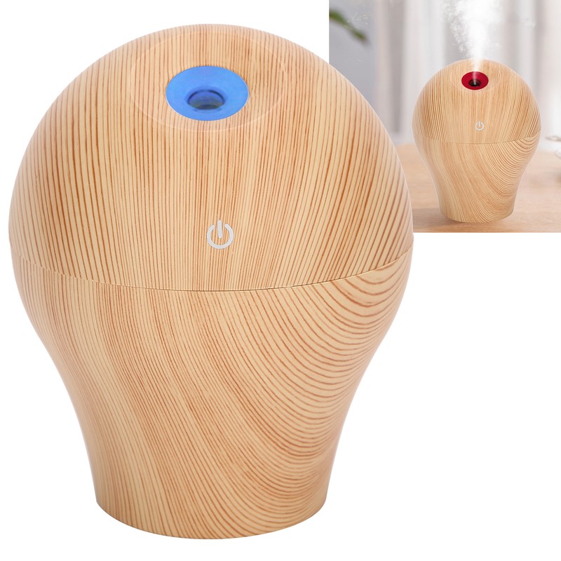 Mini Air Humidifier Rechargeable Aromatherapy Diffuser Night Light Desktop Mist