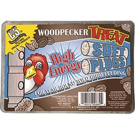 C&S 12689 Woodpecker Treat High Energy Suet, 11-Ounce