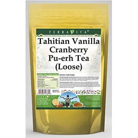 Tahitian Vanilla Cranberry Pu-erh Tea (Loose) (4 oz, ZIN: 536342)