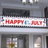 Happy 4th of July Banner Balloons Burgee