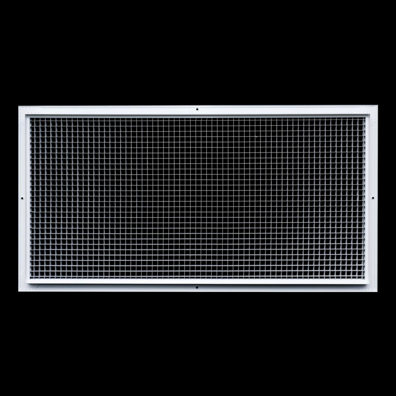 Fits 16x32 and 32x16 Duct Opening | Aluminum Eggcrate Return
