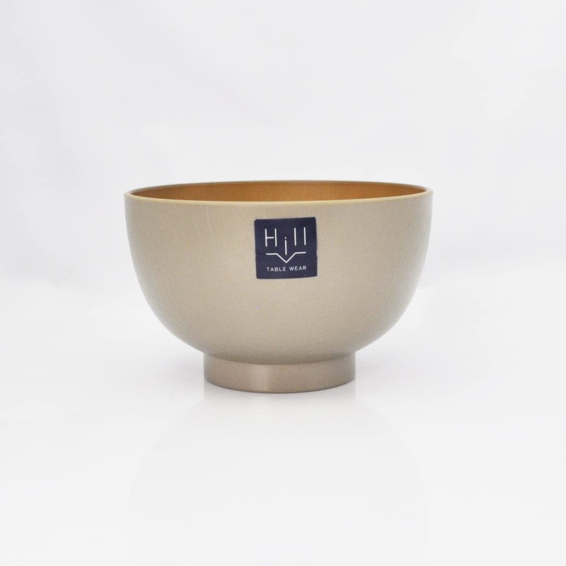 Ishida 67962 PC Soup Bowl Hill Earth Brown