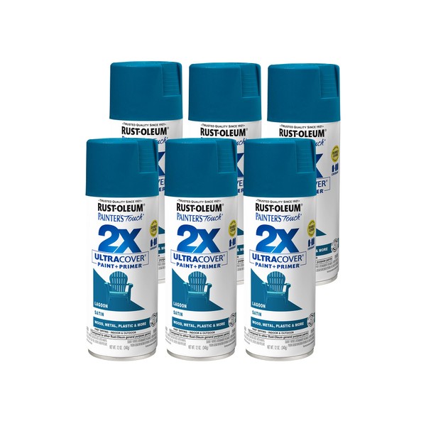 Rust-Oleum Rust-Oleum 334074-6PK Painter's Touch 2X Ultra Cover Spray Paint,