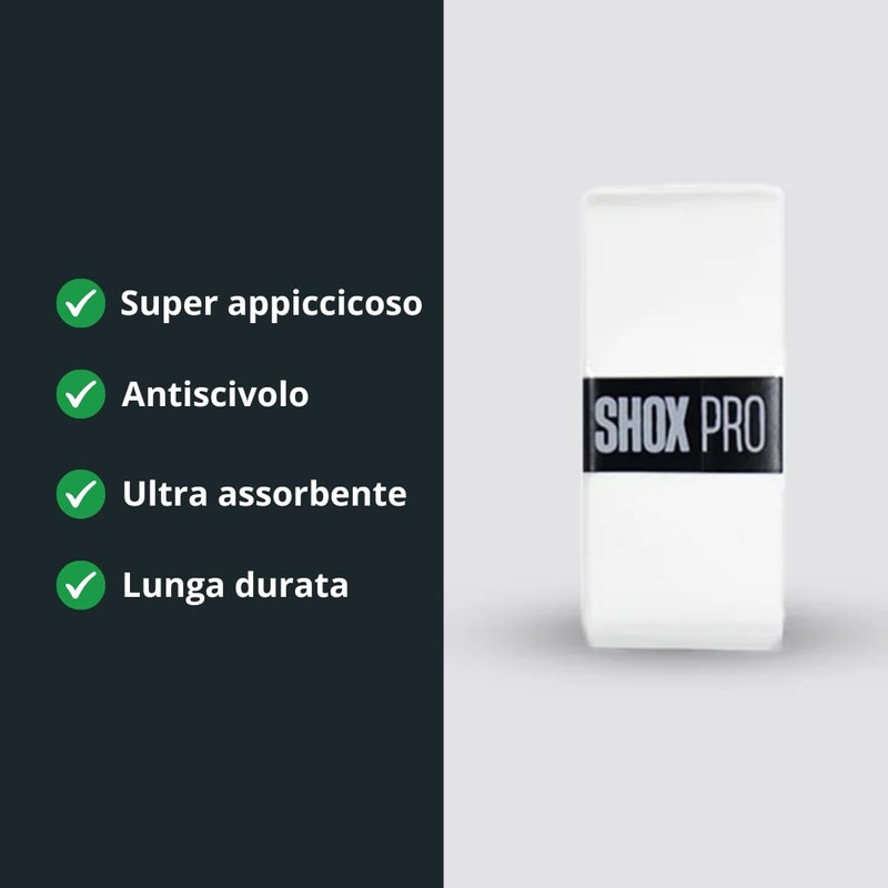 shoxpadel Lamina + Over Grip (Green)