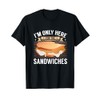 Marshmallow Peanut Butter Sandwich Funny Fluffernutter T-Shirt
