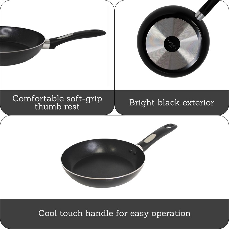 Mirro A79702 Get A Grip Aluminum Nonstick Fry Pan Cookware,
