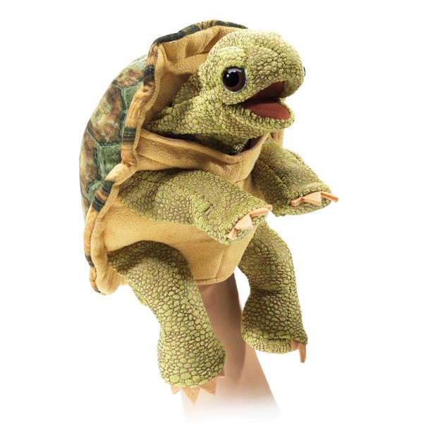 Folkmanis Standing Tortoise, Brown/A