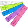 Monster Stationery - 6 Inch / 15cm Transparent Coloured Rulers