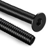 Zuyya Countersunk Screws M5 x 25 mm Hexagon Socket Drive