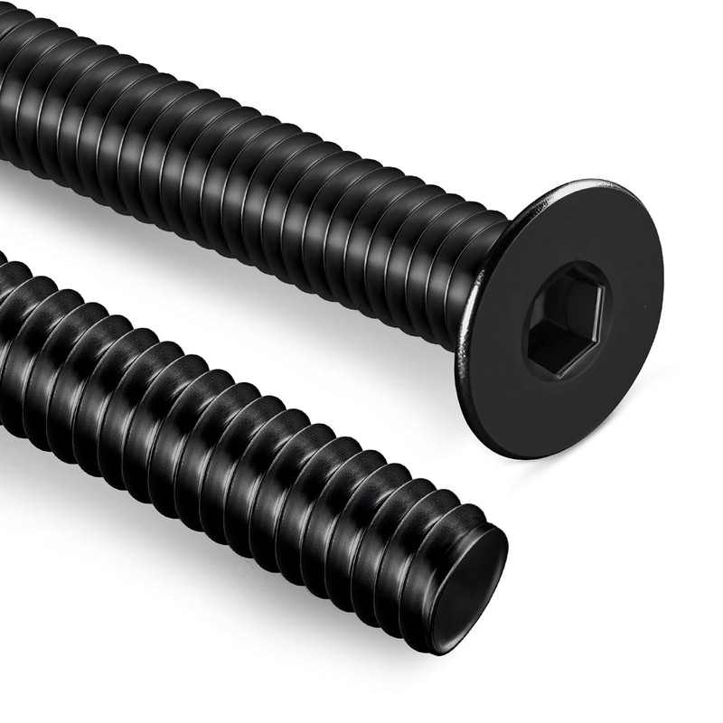 Zuyya Countersunk Screws M5 x 25 mm Hexagon Socket Drive