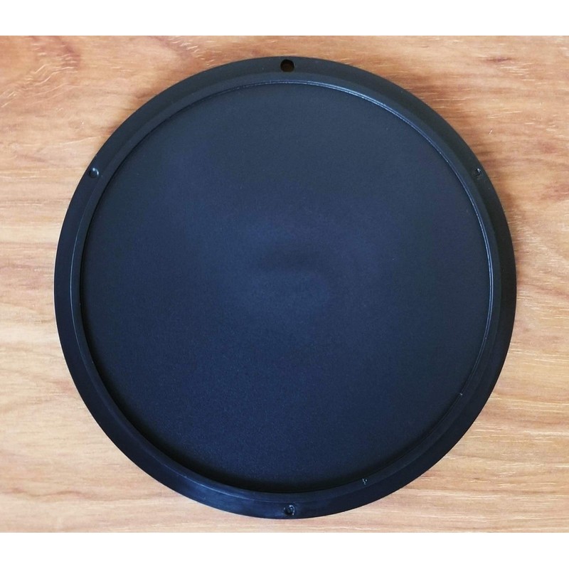 Motorcycle Kickstand Pad. Universal Fit. (Large) (Black)