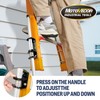 Adjustable Ladder Leveler with Anti-Slip Rubber Feet, Extension Ladder Stabilizer