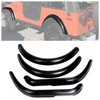 ECOTRIC Fender Flare Kit Compatible with 1955-1986 Jeep CJ CJ5