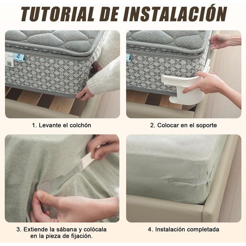 Clips De Sujeción De Sábanas, Bed Sheet Fixing Clips, Clips